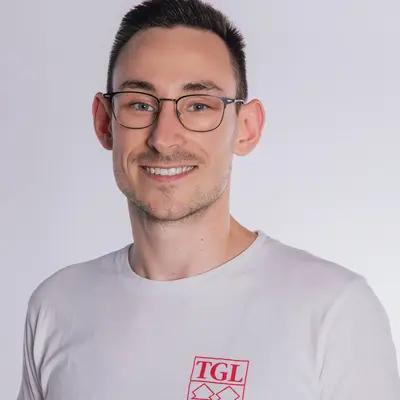 Ein Gewichtheber der Turngemeinde Landshut .